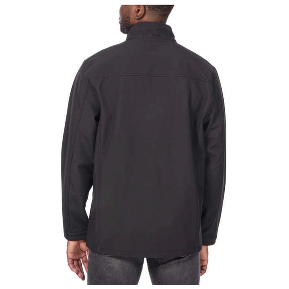 Custom Logo Unisex Full Zip Softshell Jacket size Large/XLarge - Picture 3 of 9